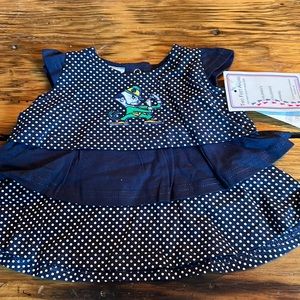 Notre Dame newborn dress!